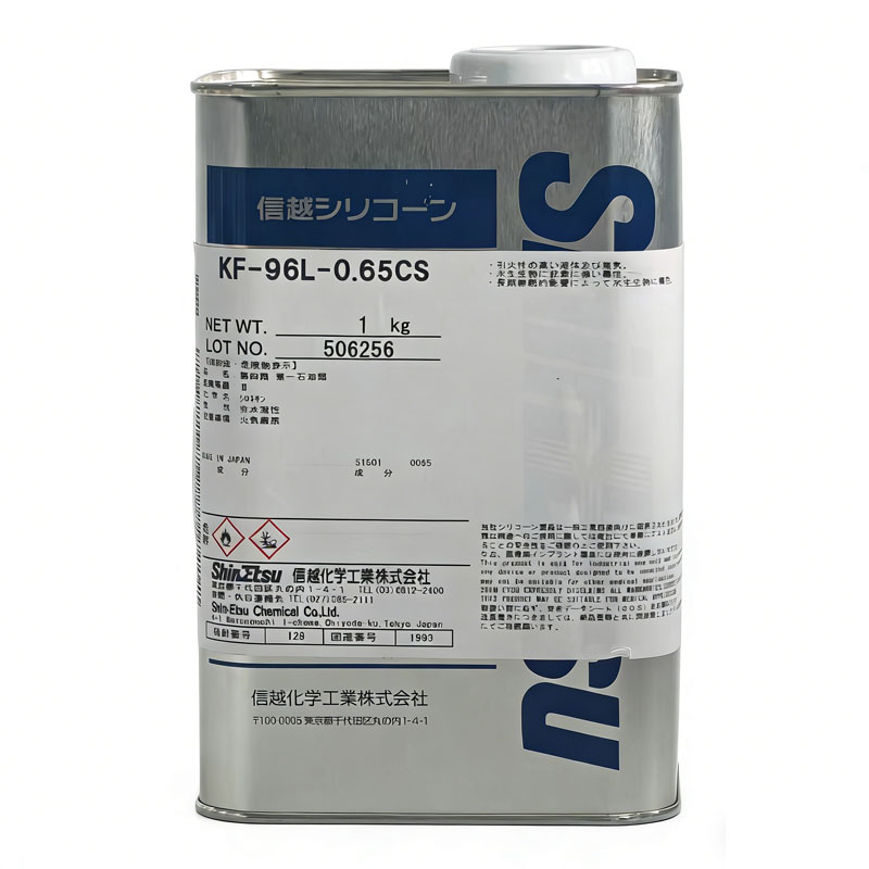 ShinEtsu Kf-96L-0.65cs - Extra Low Volatile Dimethyl Silicone Fluid with Heat Resistant & Water resistence