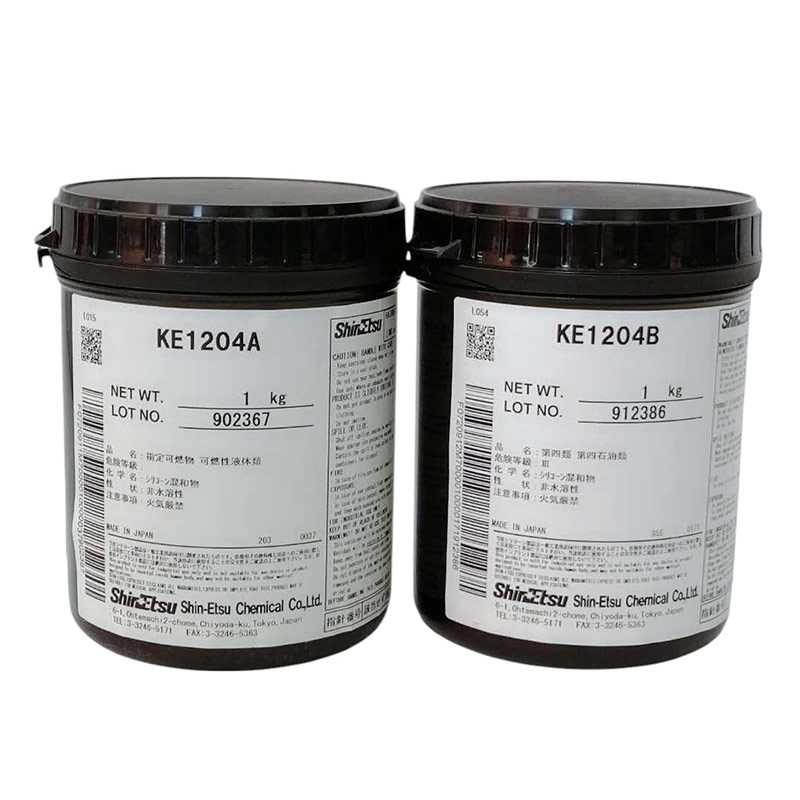 Shinetsu KE-1204A/B - Two-Component RTV Silicone for Potting and Encapsulation