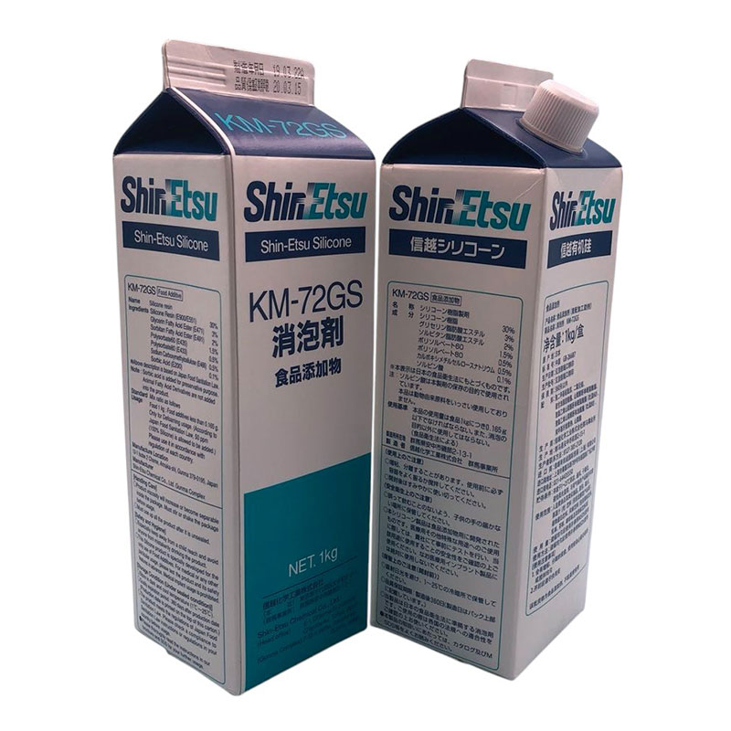 Shin-Etsu KM-72GS - Self-Emuisfing Antifoam for Food Processing