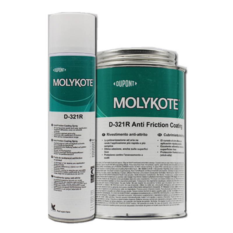 Molykote® D-321R - Anti-Friction Dry Film Lubricant for Metal Surfaces in High-Load, High-Temperature Applications