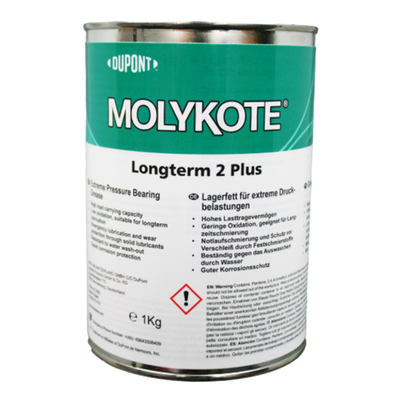 MOLYKOTE® Longterm 2 Plus – Extreme Pressure Bearing Grease for Metal/metal Combinations With Slow to Medium-fast Movements