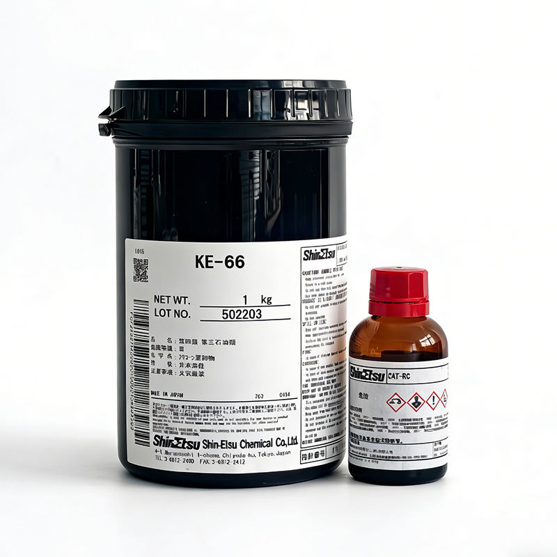 ShinEtsu KE-66 – RTV II Condensation Cure Silicone Rubber for Electronics Potting & Encapsulation