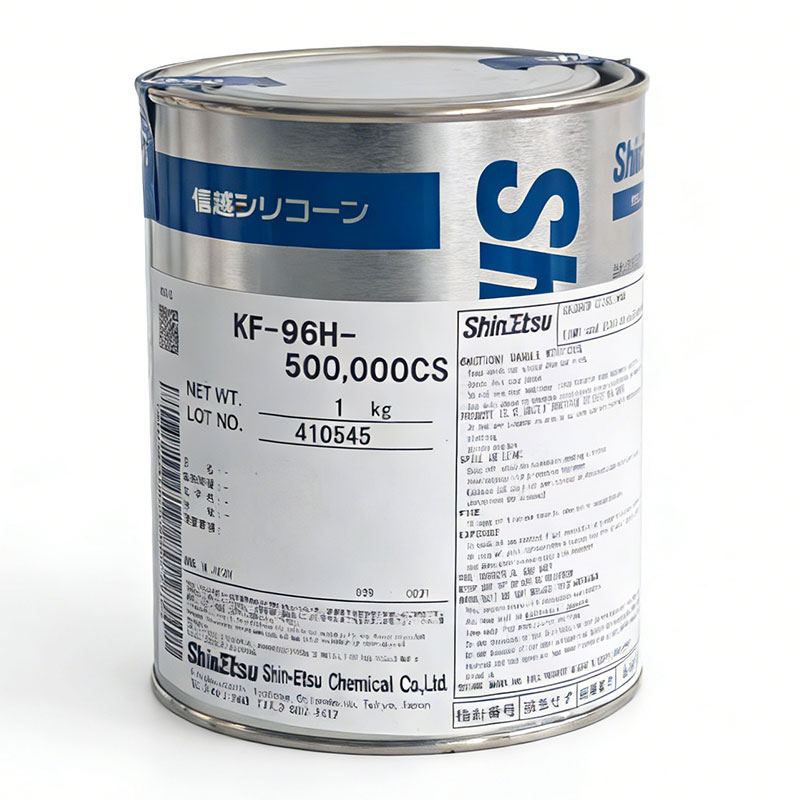 ShinEtsu KF-96H-500000CS -  high viscosity silicone oil used as damping grease for industrial cosmetic and household applications