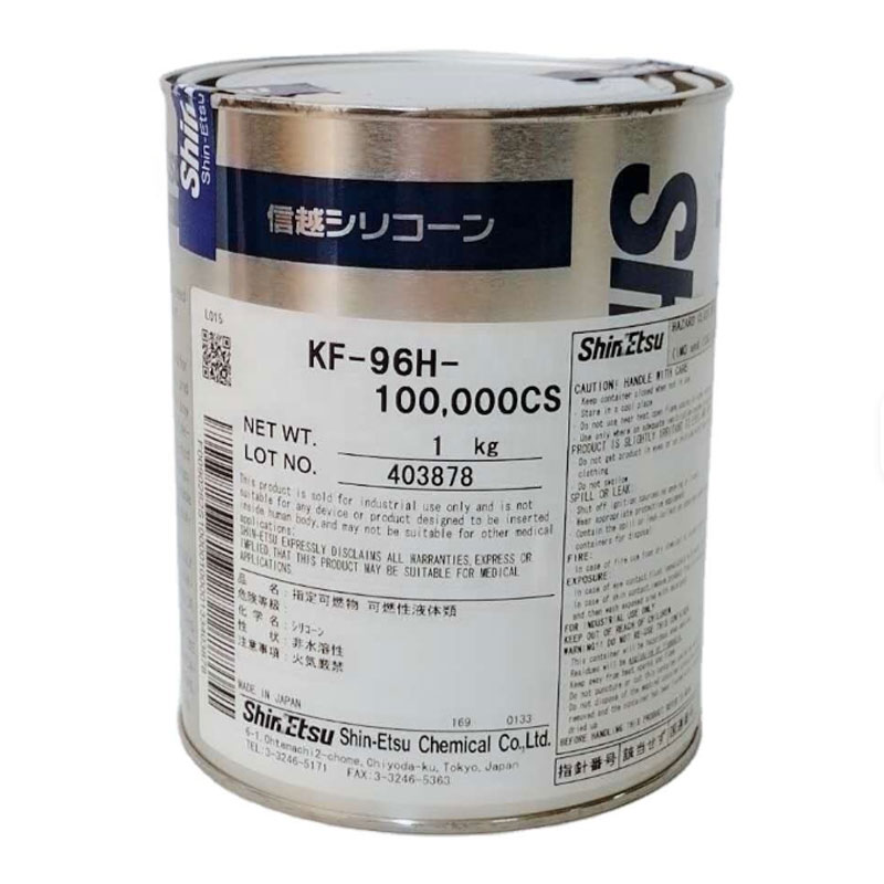ShinEtsu KF-96H-100000CS - super quality high viscosity silicone oil for Industrial lubricant, and cosmetic additive