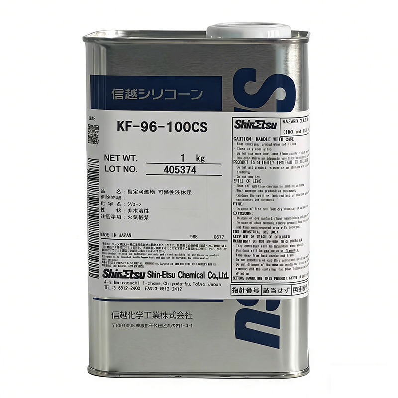ShinEtsu KF‑96‑100CS – Dimethyl Silicone Fluid, Heat Resistant Silicone Oil with Electrical Insulation