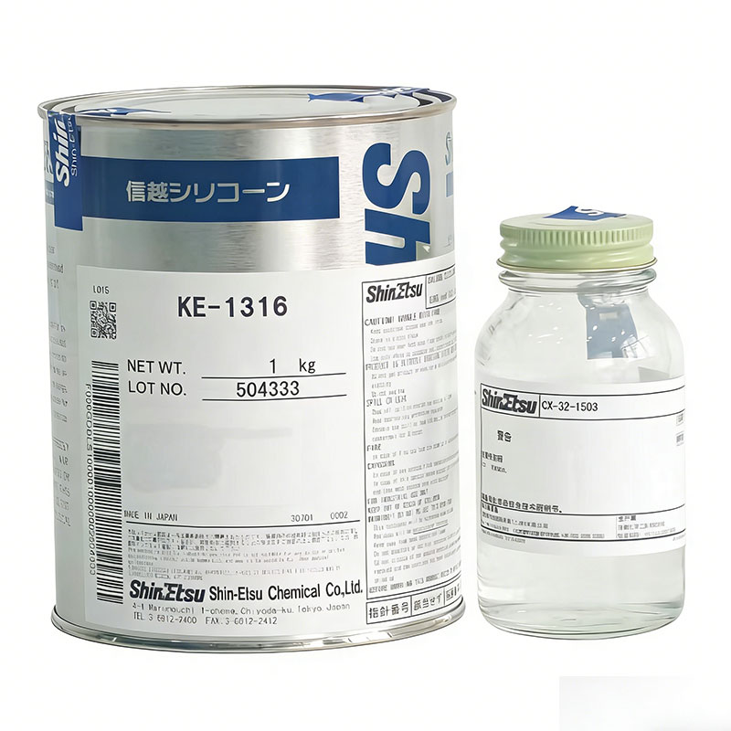 ShinEtsu KE‑1316 – Two‑Part  Durable Silicone Rubber for Industrial Molding & Tooling