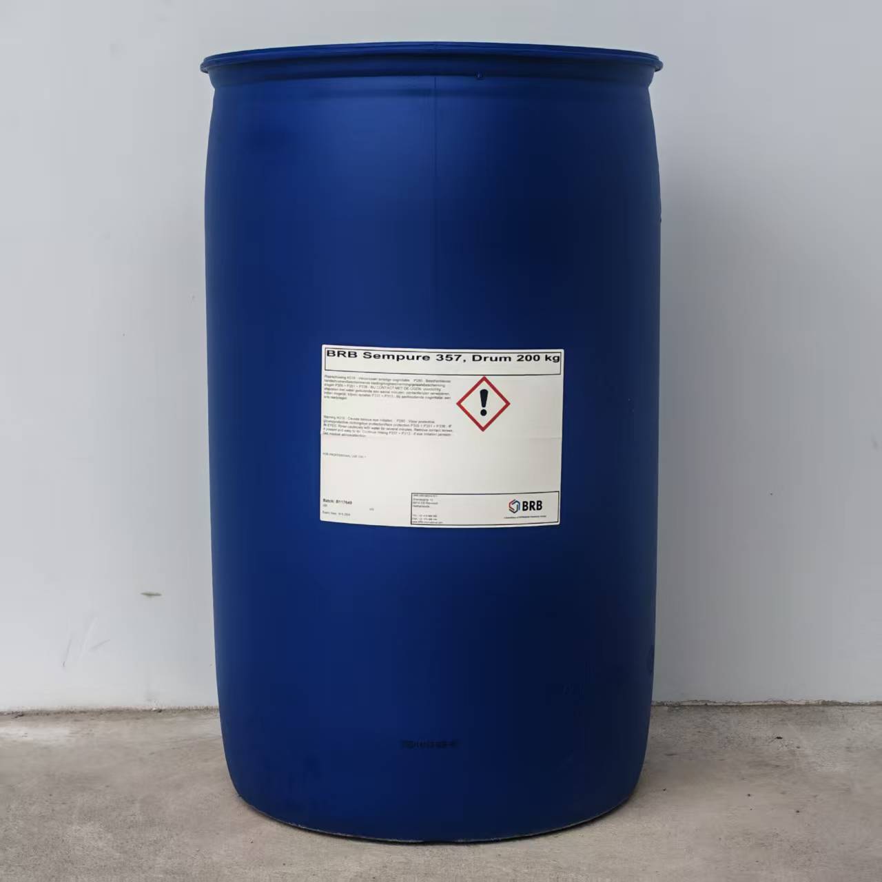 BRB Sampure 357 - High-temperature food-grade PET packaging release agent, water-based silicone emulsion.