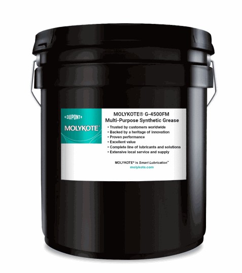 Molykote® G-4500 FM – Food-Grade Multipurpose Grease for Bearings And Gears in Food And Beverage Equipment