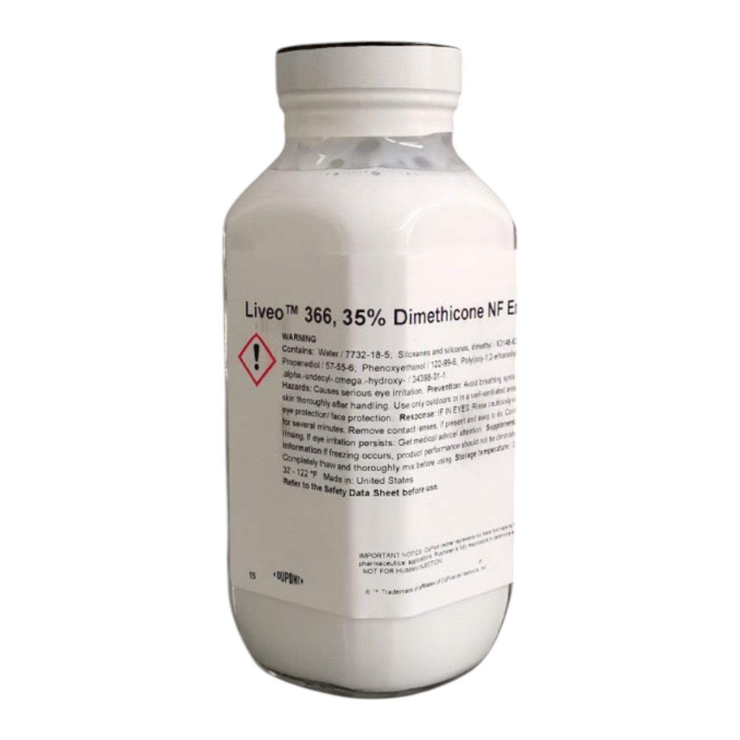 DuPont Liveo 366 - 35% Dimethicone NF Emulsion