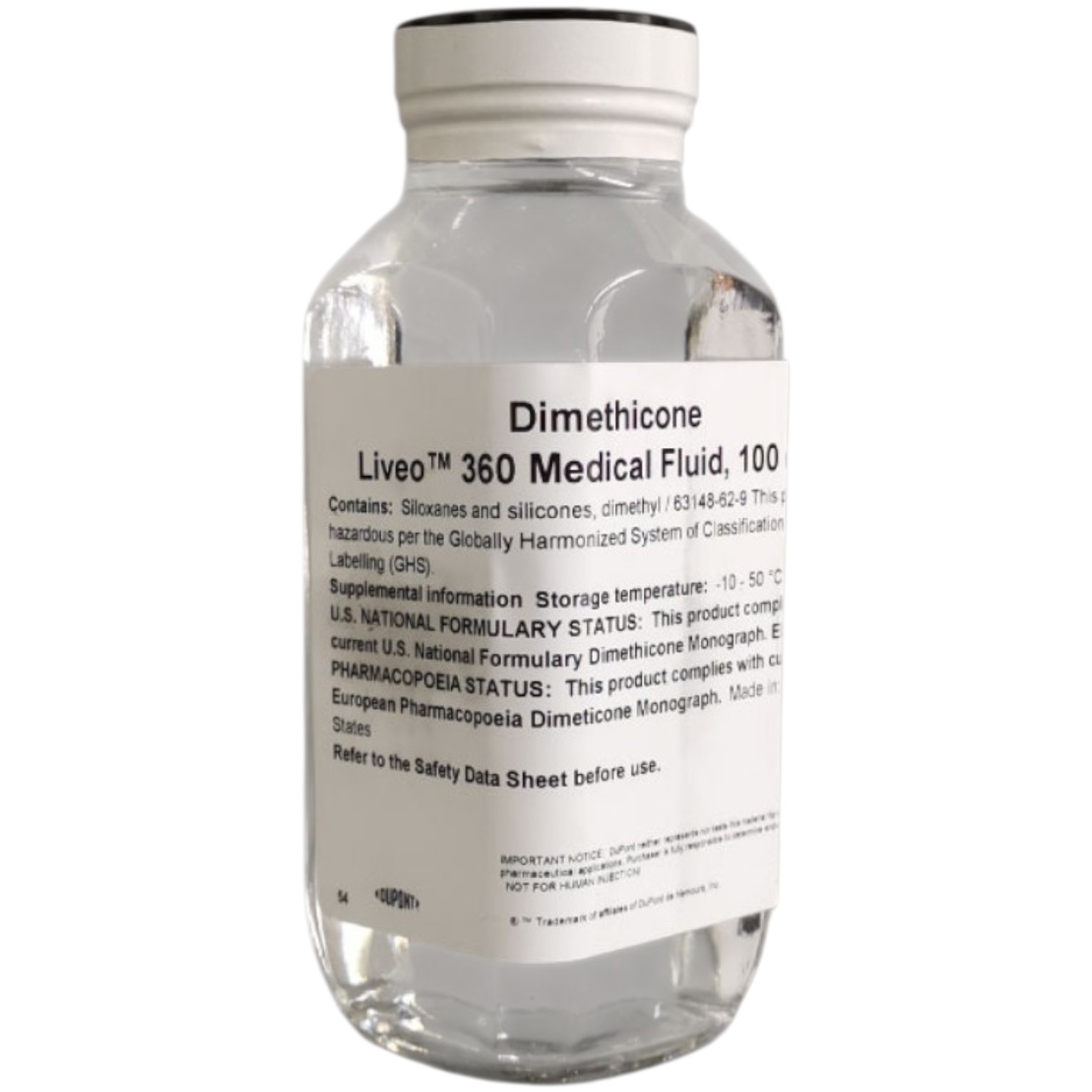 DuPont Liveo 360, 100cst - Silicone Medical Fluid