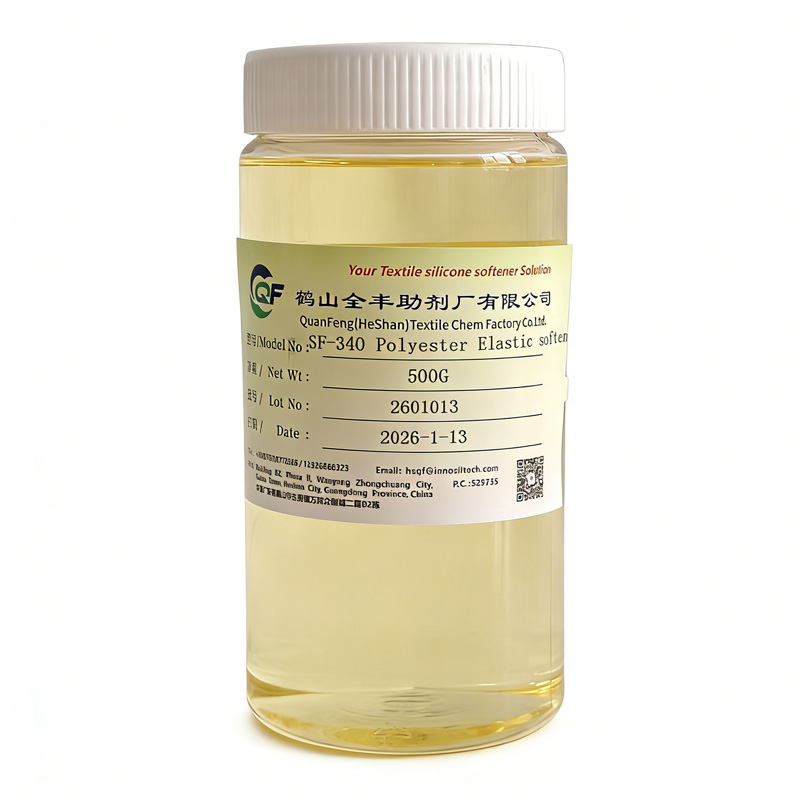 QuanFeng SF-340 - Polyester Elastic Silicone Oil Resilient Elastic Silicone Oil for Polyester, Cotton, and Wool