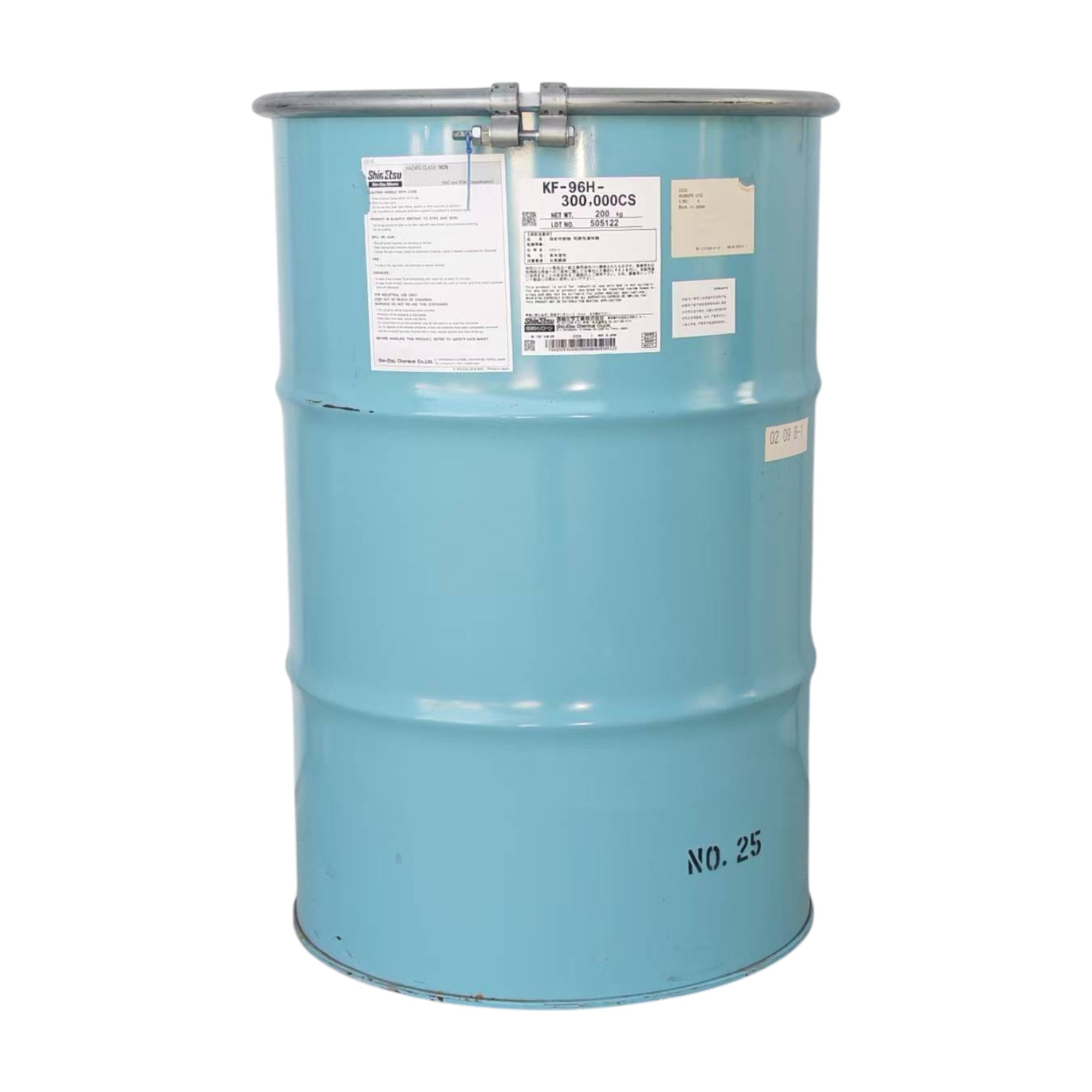 ShinEtsu KF-96H-300000CS - super high viscosity silicone lubricating oil for damping grease & as main grease raw material