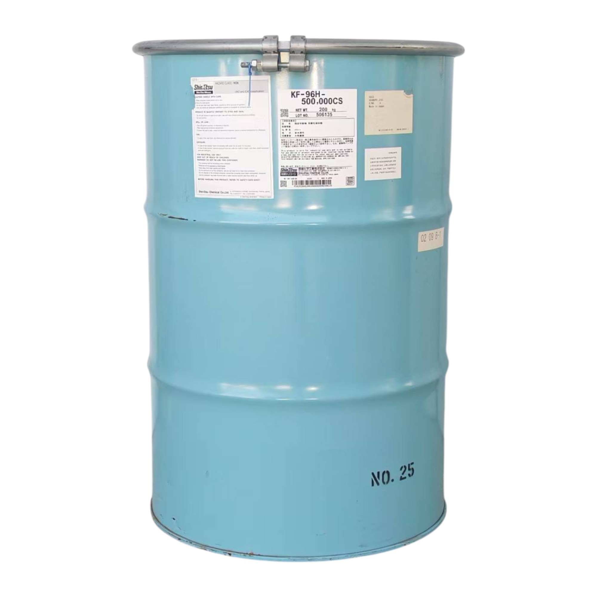 ShinEtsu KF-96H-500000CS -  high viscosity silicone oil used as damping grease for industrial cosmetic and household applications