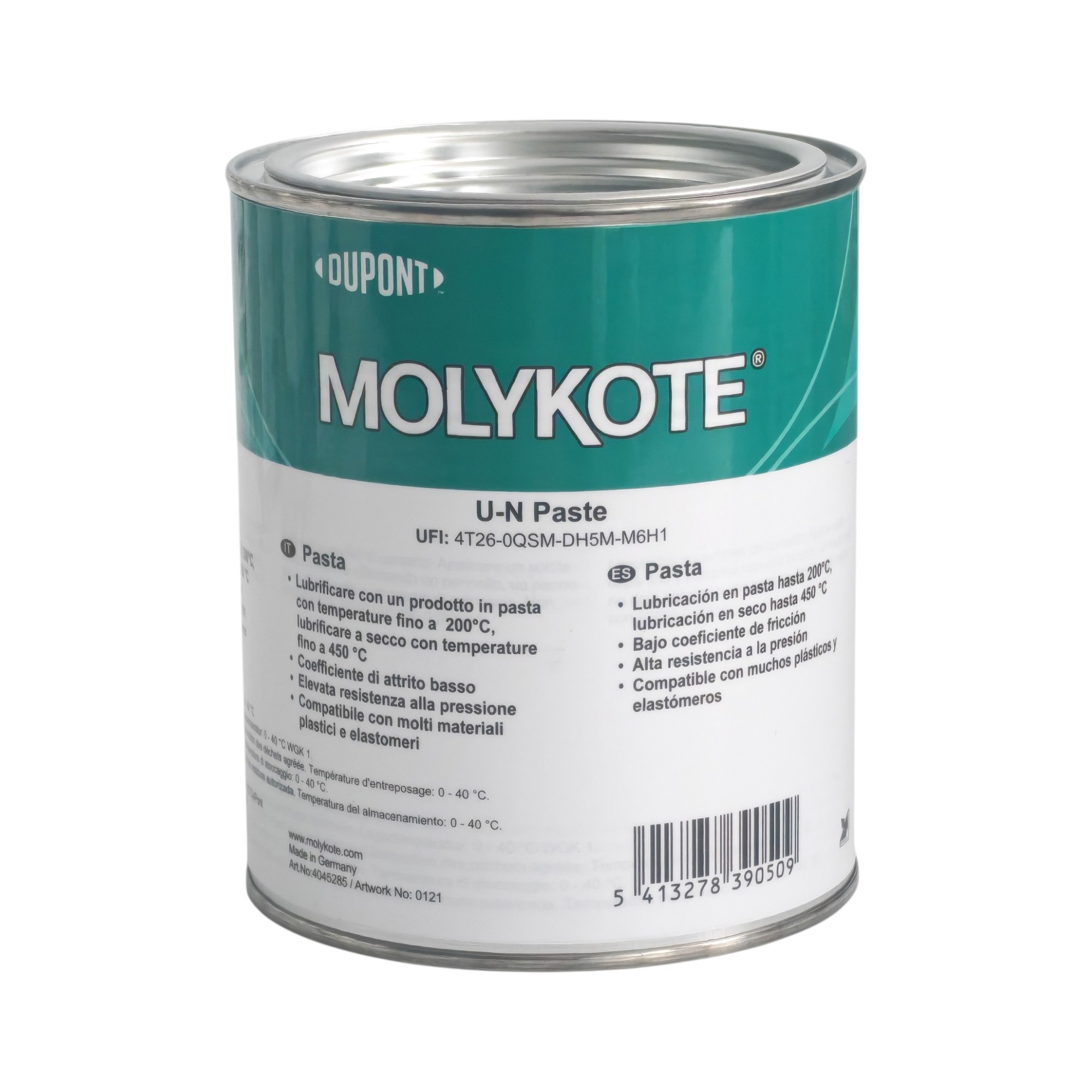 Molykote UN Paste - High Temp Anti Seize Thread Lubricant for Bolt Assembly, Automotive And Heavy Industry