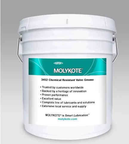 MOLYKOTE® 3452 Chemical Resistant Valve Grease