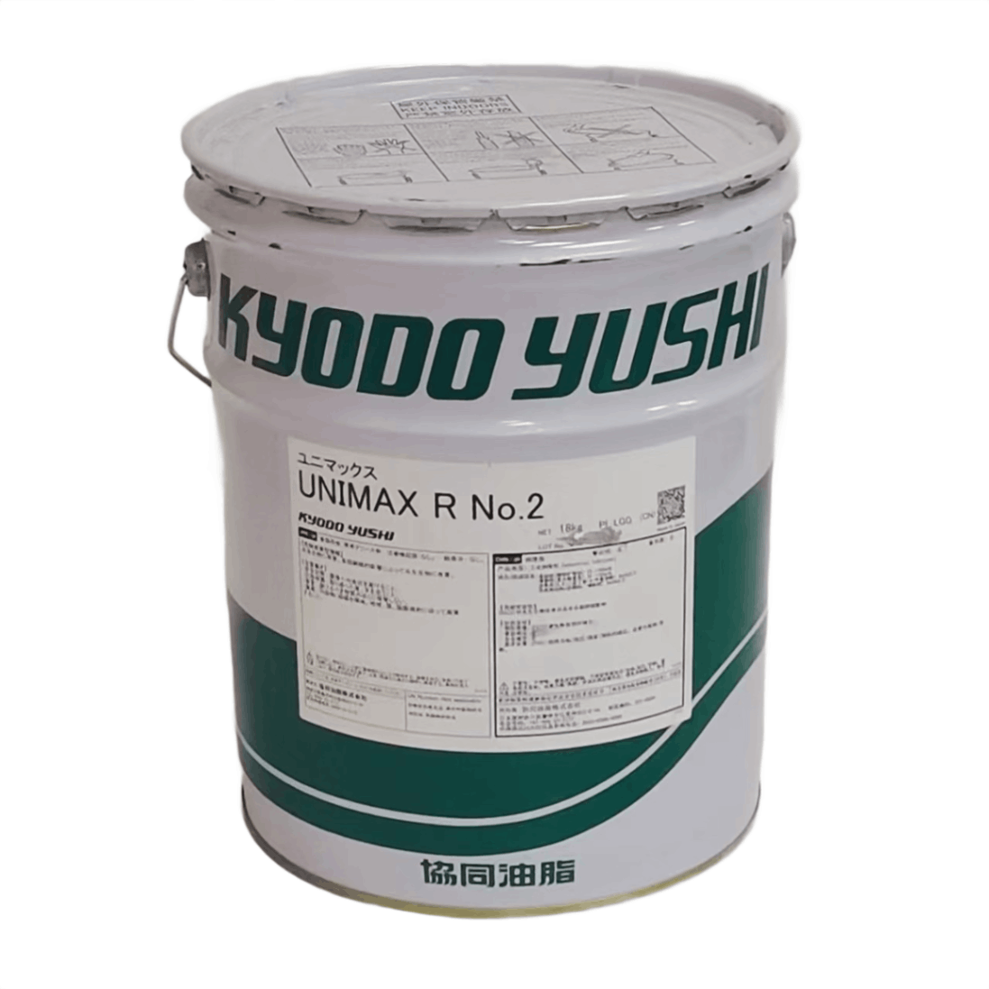 Kyodo Yushi UNIMAX R No.2 - High-Temperature Long-Life Lithium Complex Grease for Railway & Industrial Motors