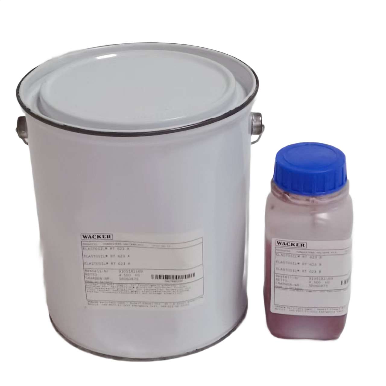 Wacker ELASTOSIL RT 622 A/B - Low Hardness Addition Cure RTV-2 Silicone Rubber for Encapsulation & Molding