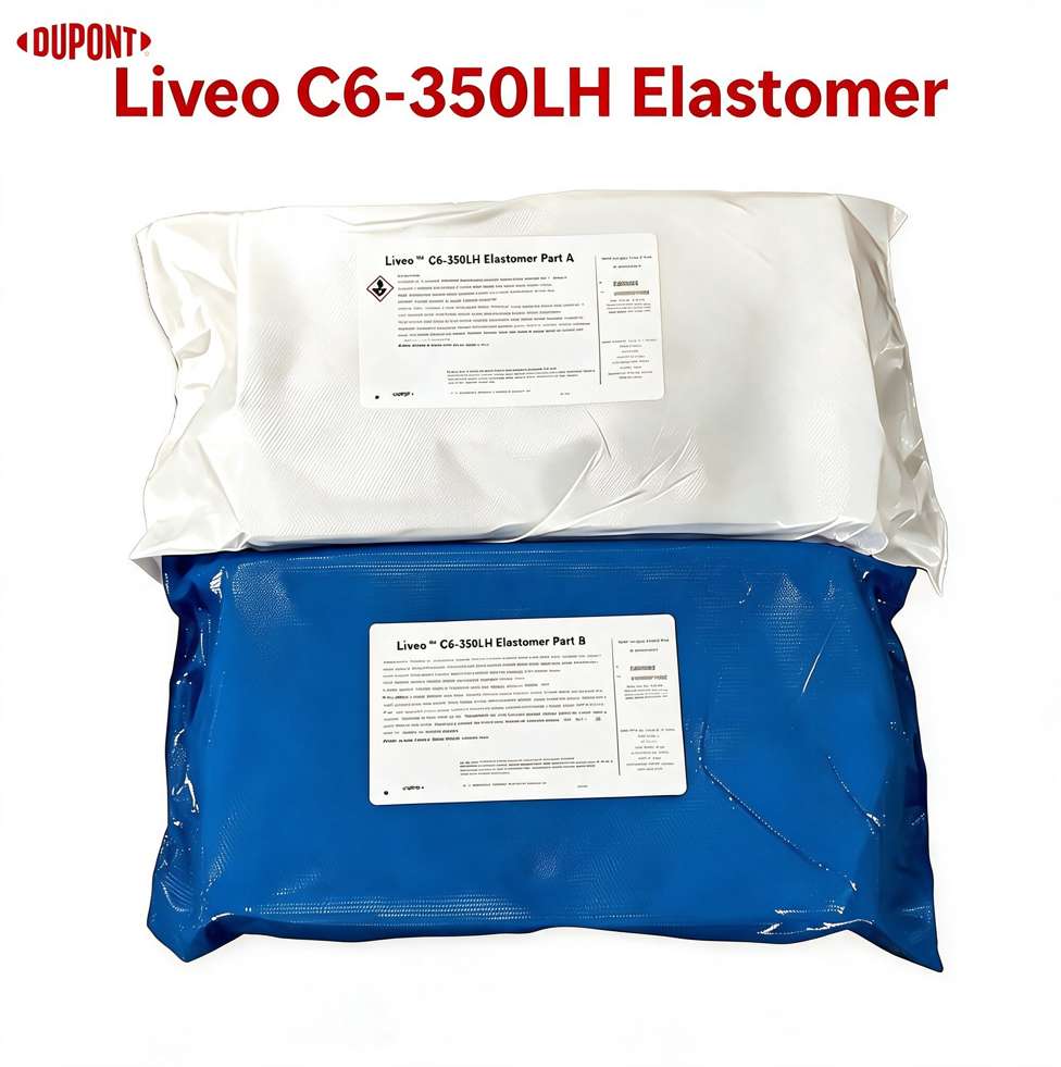 DuPont Liveo C6-350LH Class VI Elastomer - Low Hysteresis Two Part Platinum Cured Resilient Medical HCR Silicone