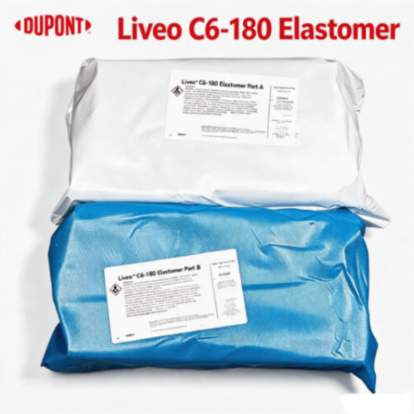 DuPont Liveo C6-180 Class VI Elastomer - High Hardness Two Part Platinum Cured Medical HCR Silicone