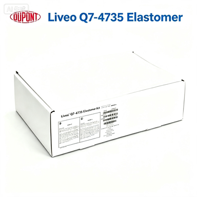 DuPont Liveo Q7-4735 ETR High Consistency Rubber - Soft Shore A 35 Enhanced Tear Two Part Platinum Medical Silicone Rubber